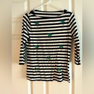 ANA EA wY 3/4 sleeve knit top size Medium